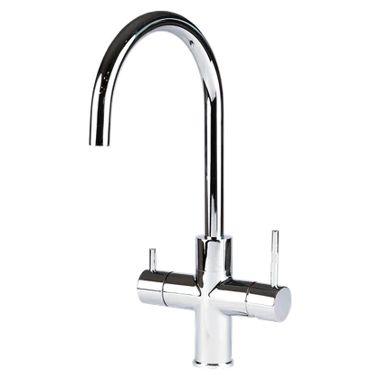 ACE.BOIL 3-in-1 kokendwaterkraan in chroom met C-uitloop